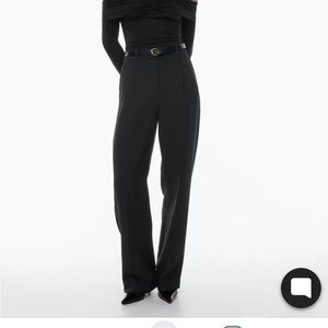 Aritzia Wilfred Effortless Pants black size 10